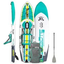 BOTE Rackham Aero Inflatable Stand Up Fishing Paddle Board Full Trax Jade