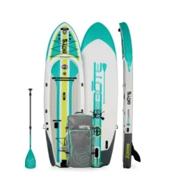 BOTE Rackham Aero Inflatable Paddle Board Blow Up iSUP 11 Foot Full Trax Jade