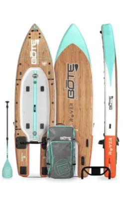 BOTE Rover Aero 12 FT 6 in Inflatable Micro Skiff Classic Cypress