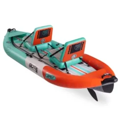 BOTE Zeppelin Aero 12 FT Inflatable Kayak Package Classic Seafoam