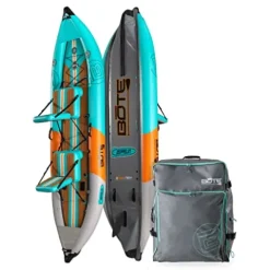 BOTE Zeppelin Aero 12 FT Inflatable Kayak Package Native Aqua