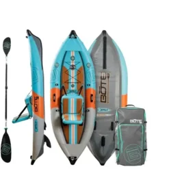 BOTE Zeppelin Aero Inflatable Kayak for Adults & Kids Native Aqua