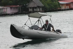 BRIS Inflatable Kayak Fishing Tender 4 Person Canoe