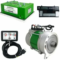 Buggies Unlimited Navitas DC to AC Conversion Kit for Club Car DS Golf Carts | Curtis 1268/1520 Controller Compatible | High Speed/Torque 5KW AC Motor & 600A TAC2 Controller with OTF Programmer