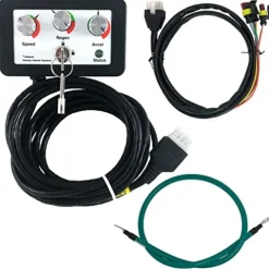 Buggies Unlimited Navitas DC to AC Conversion Kit for Club Car DS Golf Carts | Curtis 1268/1520 Controller Compatible | High Speed/Torque 5KW AC Motor & 600A TAC2 Controller with OTF Programmer