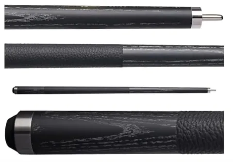 Bull Carbon LD2/3/4 Billiards Pool Cue Stick 11.75mm Carbon Fiber Shaft 21oz Black/Silver