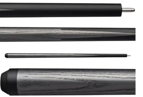 Bull Carbon LD5/6/7 Series Pool Cue Stick with Carbon Fiber Shaft Silver/Black