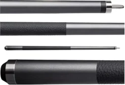 Bull Carbon Pool Cue Graphite Gray Carbon Shaft 12.25mm