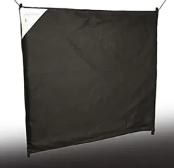 BUPSPORTS Ultimate Archery Target BackStop Black 6’x7′