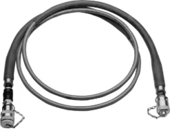 Burndy Non-Conductive Hose with Stackable Coupler 25′ 10,000 psi Orange