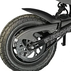 Burromax TT1600R Electric Mini Bike 1600W 52V 4 Speeds Black