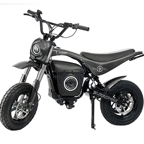 Burromax TT1600R Electric Mini Bike 1600W 52V 4 Speeds Black