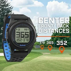 Bushnell 368850 Neo Ion 2 Golf GPS Watch Large Black/Blue