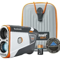 Bushnell Golf Tour V6 Shift Patriot Laser Rangefinder White/Orange/Black