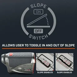 Bushnell Pro X2 Golf Laser Rangefinder Gray