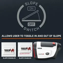 Bushnell Tour V4 Shift Golf Laser Rangefinder White