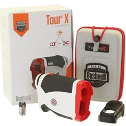 Bushnell Tour X Jolt Golf Laser GPS/Rangefinder White