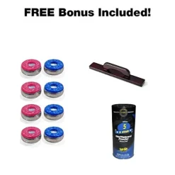 BWP Montecito Shuffleboard Table Driftwood Multicolor