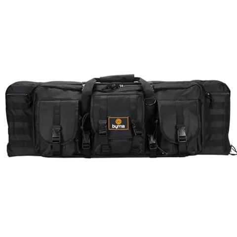 Byrna Mission 4 Bundle CO2 Powered Launcher with Rifle Bag Black