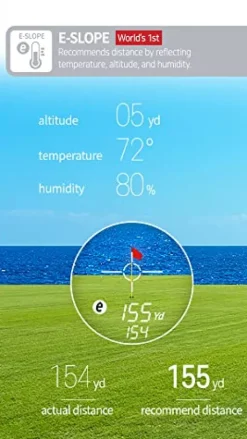 C T CADDYTALK CaddyTalk Minimi NR Golf Laser Rangefinder PURE WHITE