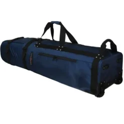 CaddyDaddy First Class Premium Soft-Sided Travel Cover Blue w/North Pole