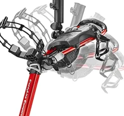 Caddytek CaddyLite Compact Semi-Auto Folding Golf Push Cart Blue