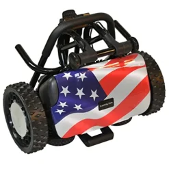 CaddyTrek Caddies FTR Caddytrek R2 Robotic Golf Cart Stars and Stripes