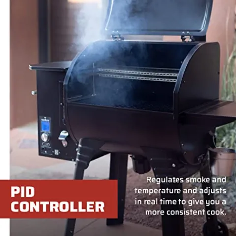 Camp Chef 24 in. WIFI SmokePro SG Pellet Grill & Smoker Black