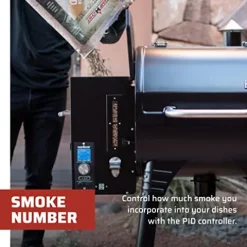 Camp Chef 24 in. WIFI SmokePro SG Pellet Grill & Smoker Black