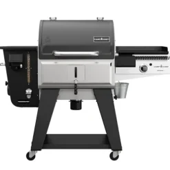 Camp Chef Woodwind Pro 24 Pellet Grill & Smoker with Sidekick Flat Top – Black