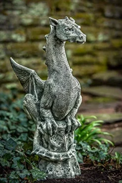 Campania International Abraxas Statue Alpine Stone Finish