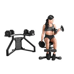 CAP Barbell Adjustabell Dumbbell 50-Pound Pair Black