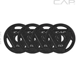 CAP Barbell Everyday Olympic Weight Set 165lbs with Plates and Bar