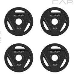 CAP Barbell Pro Olympic Weight Set 265lbs with Plates and Bar