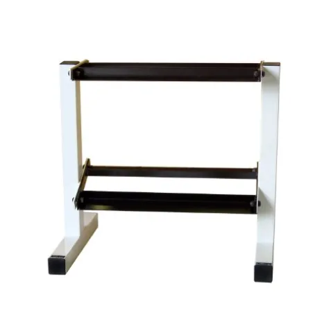 CAP Barbell Solid Hex Dumbbell Set with Rack (150 Pound) Gray