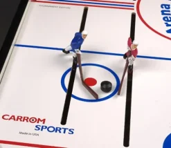 Carrom 415 Super Stick Hockey Table Black