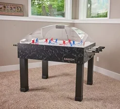 Carrom 415 Super Stick Hockey Table Black