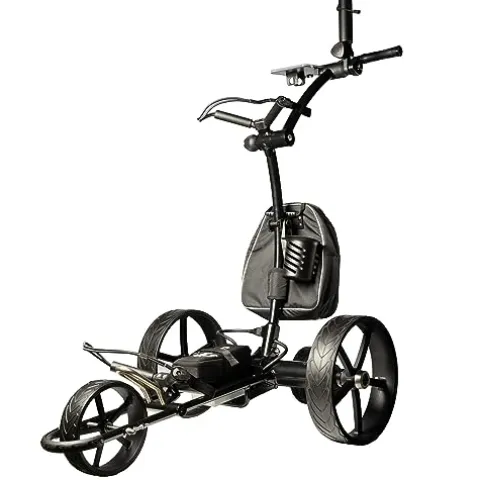 Cart-Tek 1500 V3 Lithium Electric Remote Control Golf Caddy Black