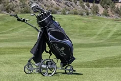 Cart-Tek Yellowstone Electric Golf Caddie Silver