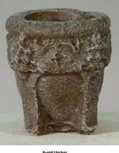 CC Outdoor Living Set of 2 Genoa Urns 30″ Burnt Umber Brown