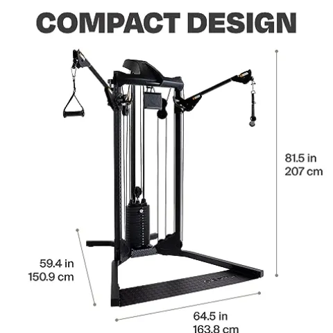 CENTR Centr 1 Home Gym Functional Trainer – Multifunctional Cable Machine – Matte Black