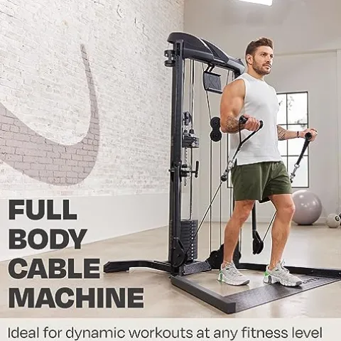 CENTR Centr 1 Home Gym Functional Trainer – Multifunctional Cable Machine – Matte Black