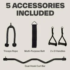 CENTR Centr 2 Home Gym Functional Trainer Black/Silver