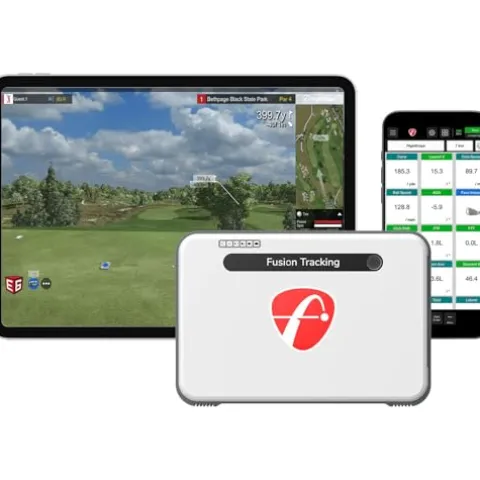 Certified Brands FlightScope Mevo+ LE Golf Launch Monitor & Simulator | Face Impact Bundle