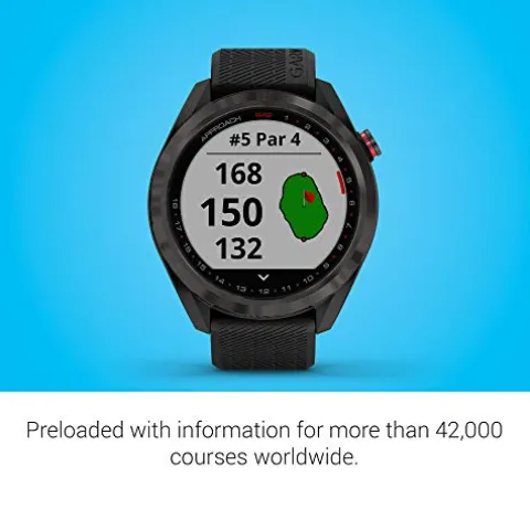Certified Brands Garmin Approach S42 GPS Golf Smartwatch Black