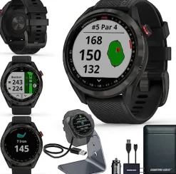 Certified Brands Garmin Approach S42 GPS Golf Smartwatch Black