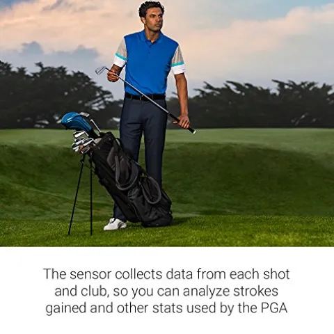 Certified Brands Garmin Approach S70 Golf Smartwatch AMOLED Display Shot Execution Putt Alignment Golfing System with Approach CT10 Starter Kit Club Tracking System 3 Sensors Signature Stand Power Bundle 47mm Black