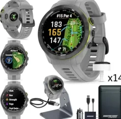 Certified Brands Garmin Approach S70 Golf Smartwatch 42mm Powder Gray