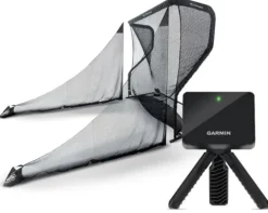 Certified Brands Garmin Approach R10 Golf Launch Monitor & Net Return Pro Series V2 Golf Net