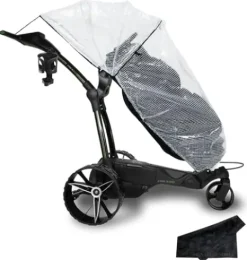 Certified Brands MGI Ai 500 Electric Golf Push Cart with Rain Cover